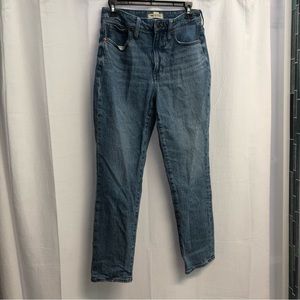 Madewell Ladies Perfect Curvy Vintage Jean Blue. 27